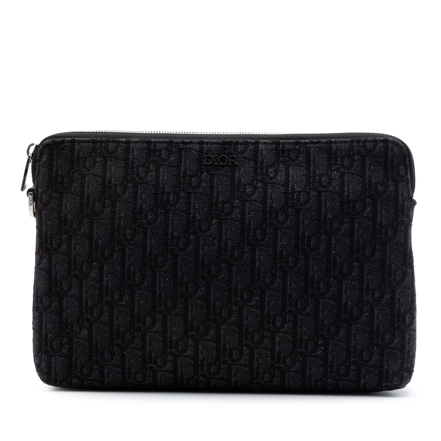 Dior Oblique Canvas A4 Zipped Pouch