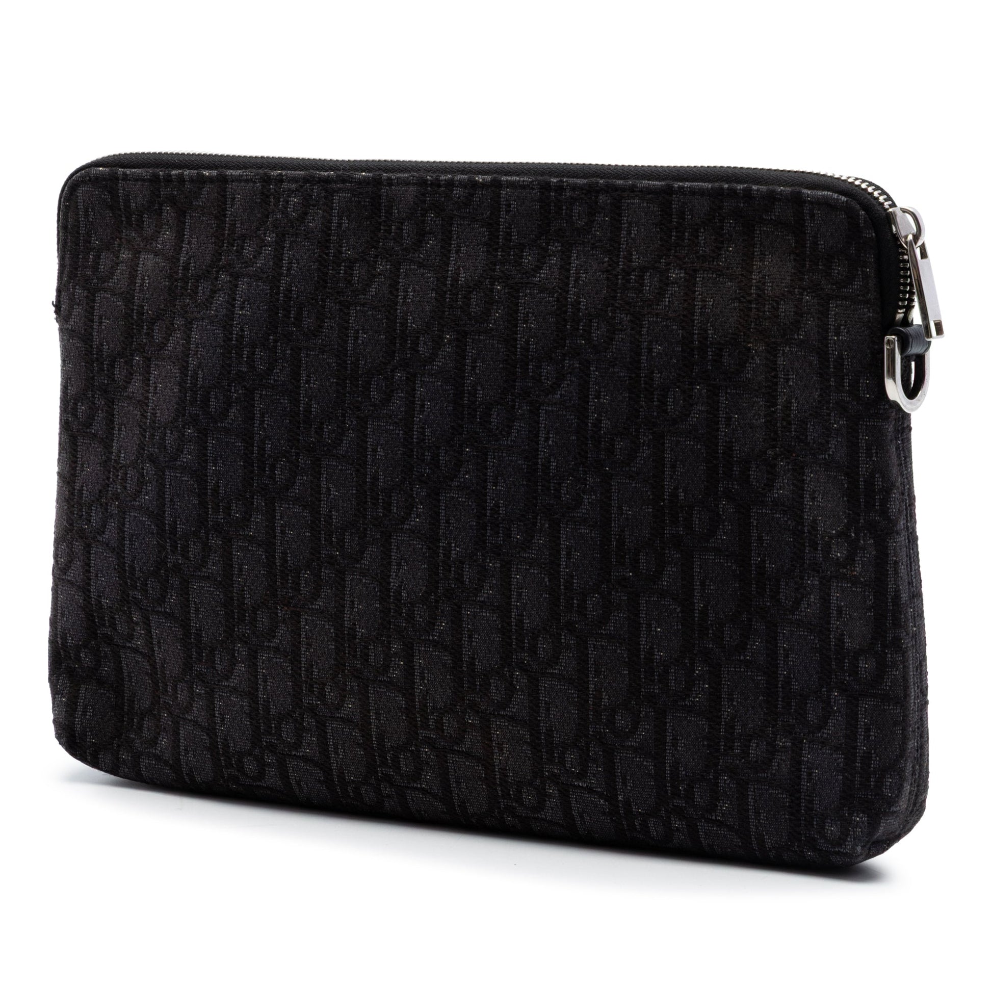 Dior Oblique Canvas A4 Zipped Pouch