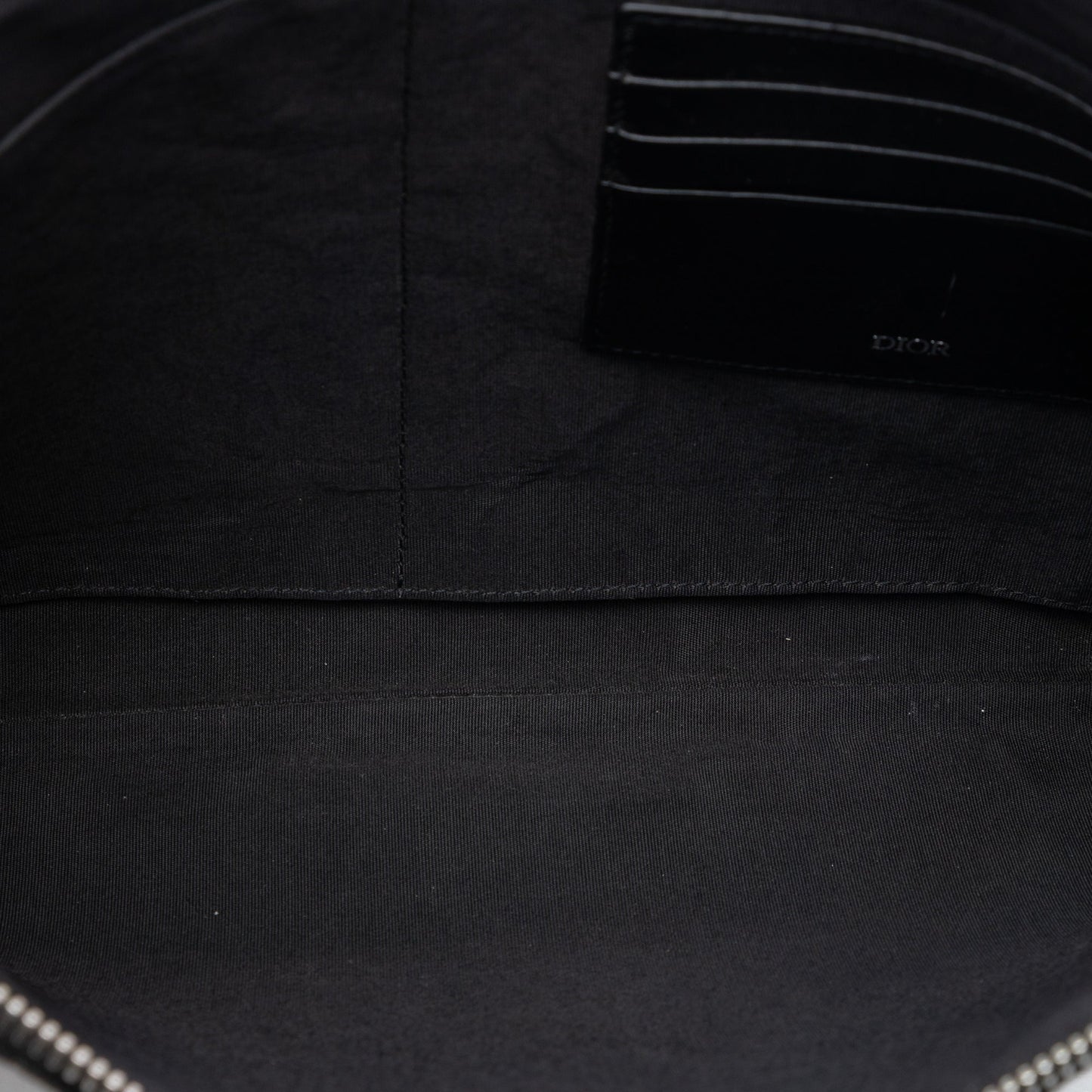 Dior Oblique Canvas A4 Zipped Pouch