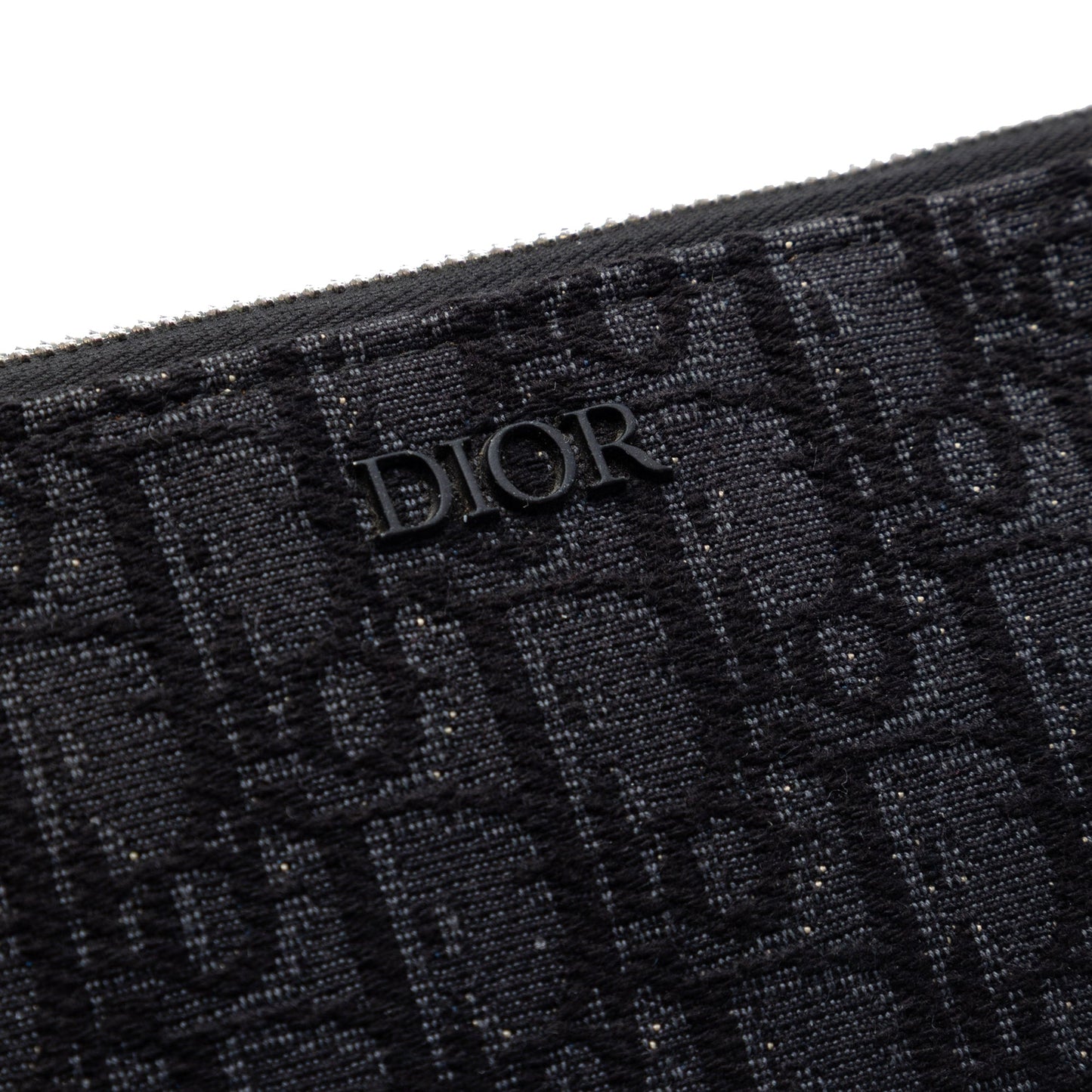 Dior Oblique Canvas A4 Zipped Pouch