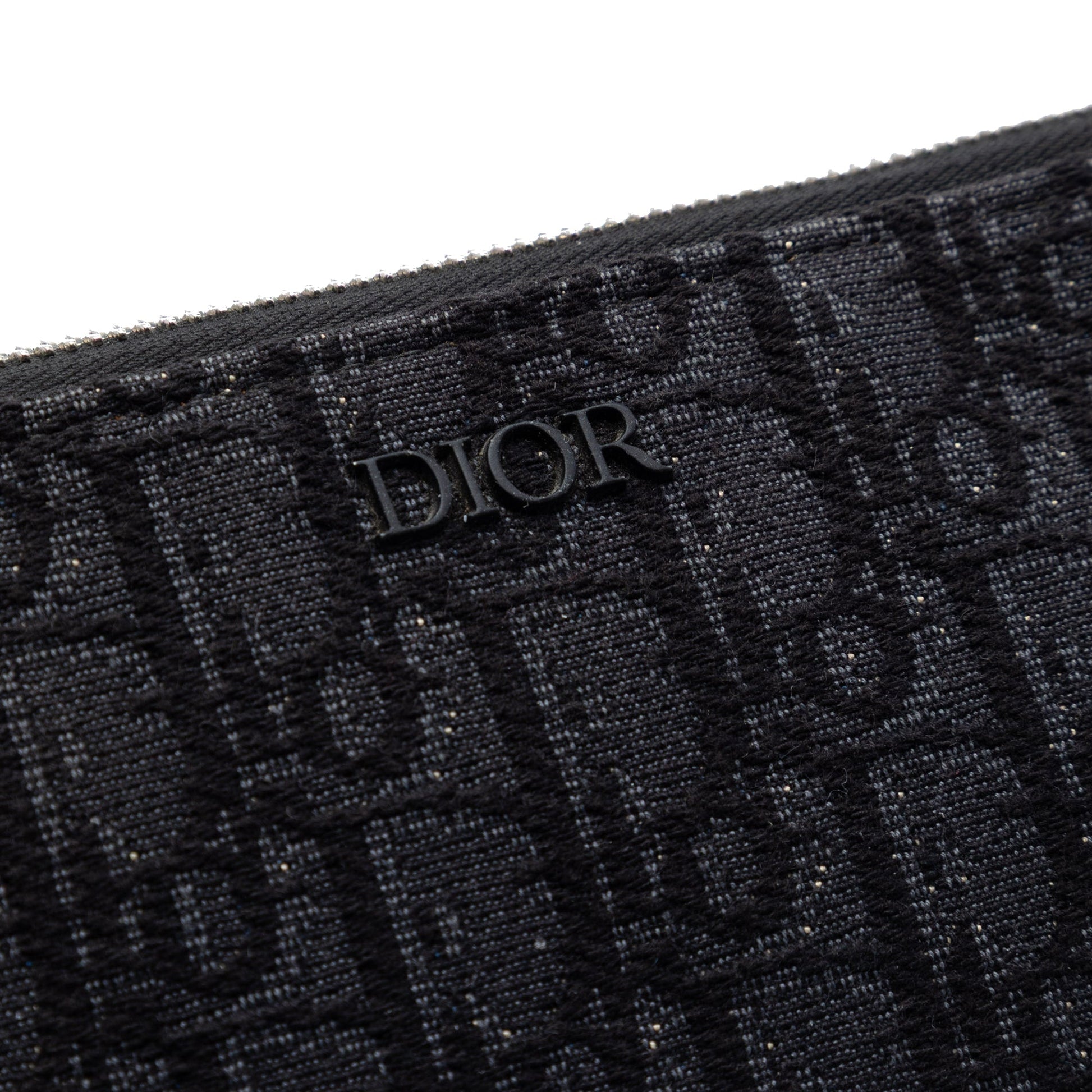 Dior Oblique Canvas A4 Zipped Pouch