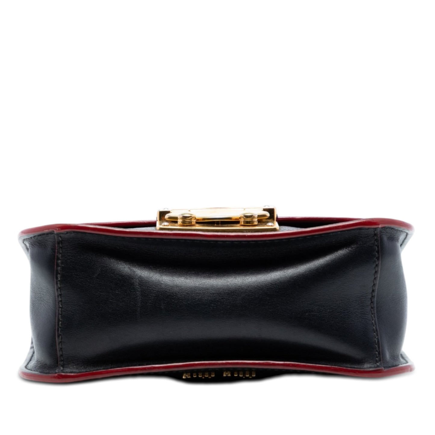 Miu Miu Goatskin Madras Satchel