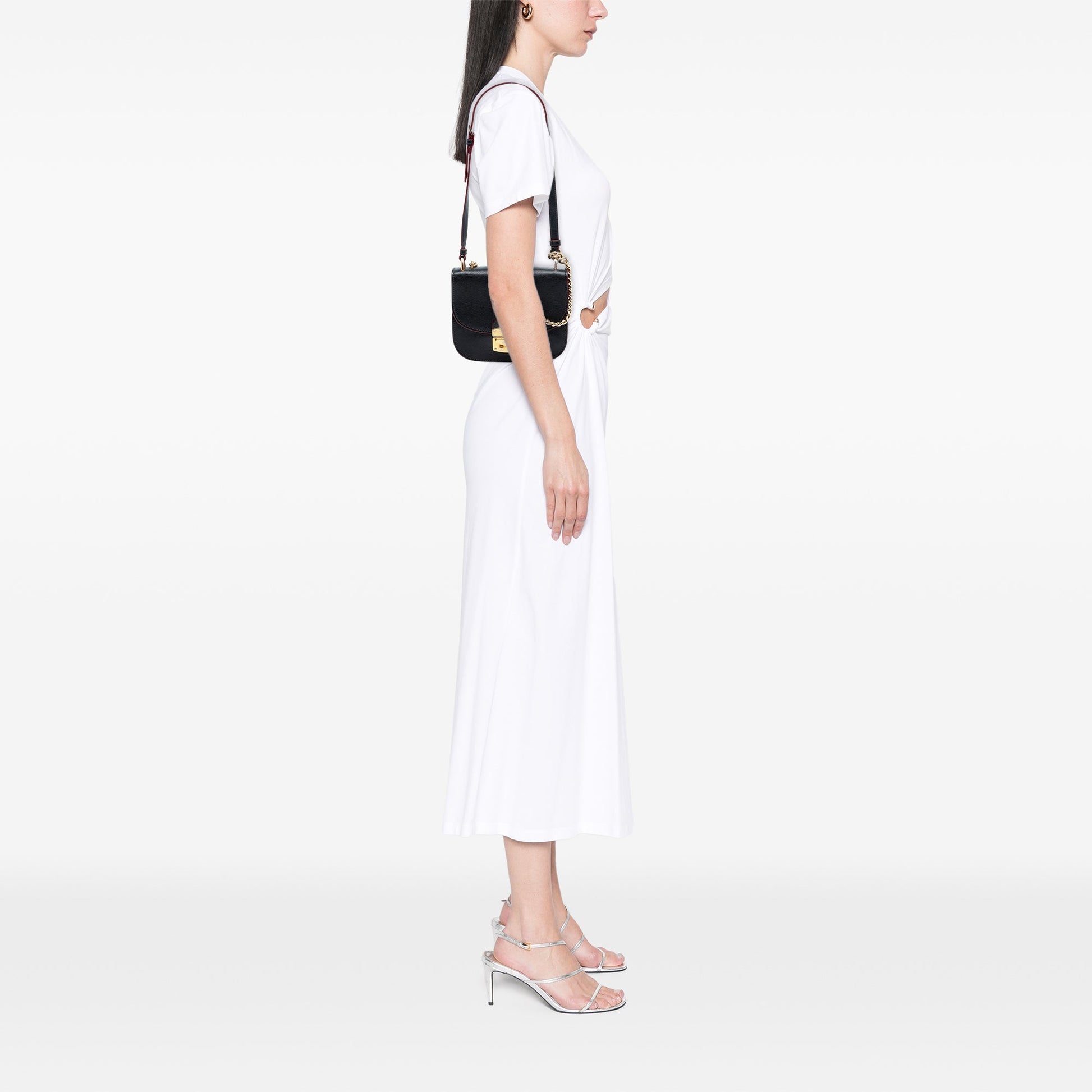 Miu Miu Goatskin Madras Satchel