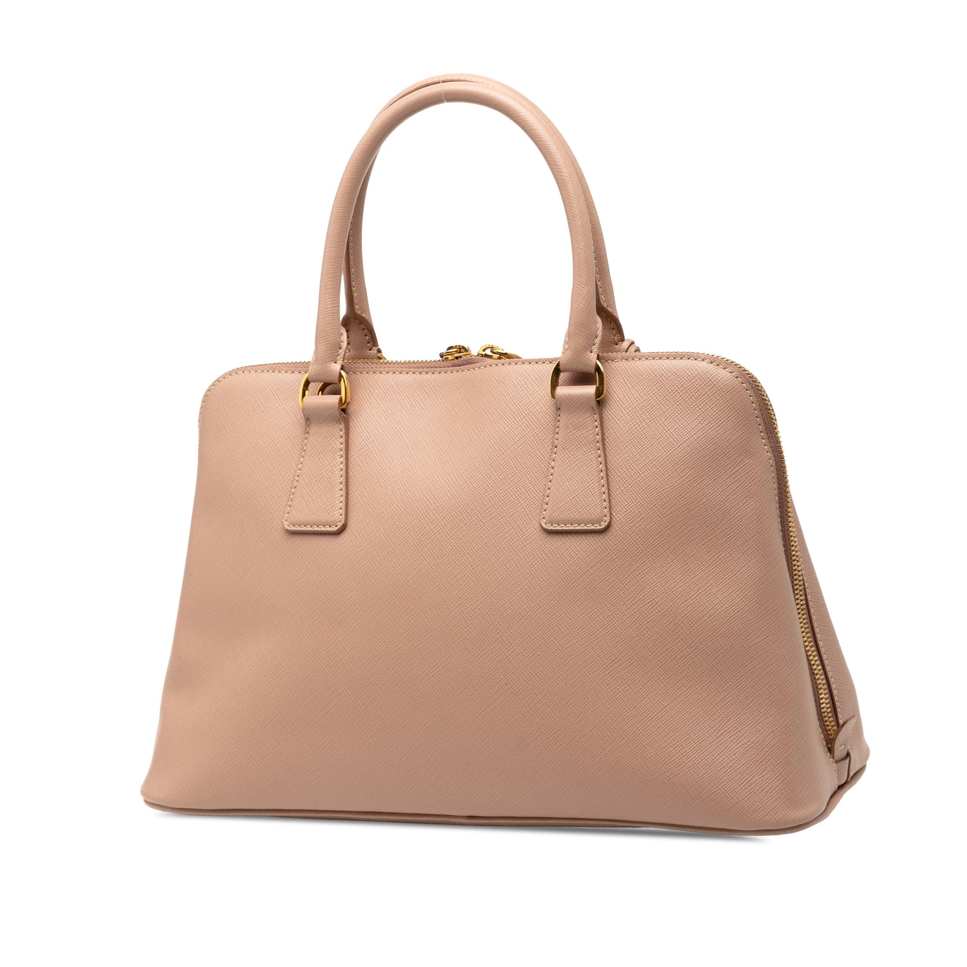 Prada Medium Saffiano Lux Promenade Satchel