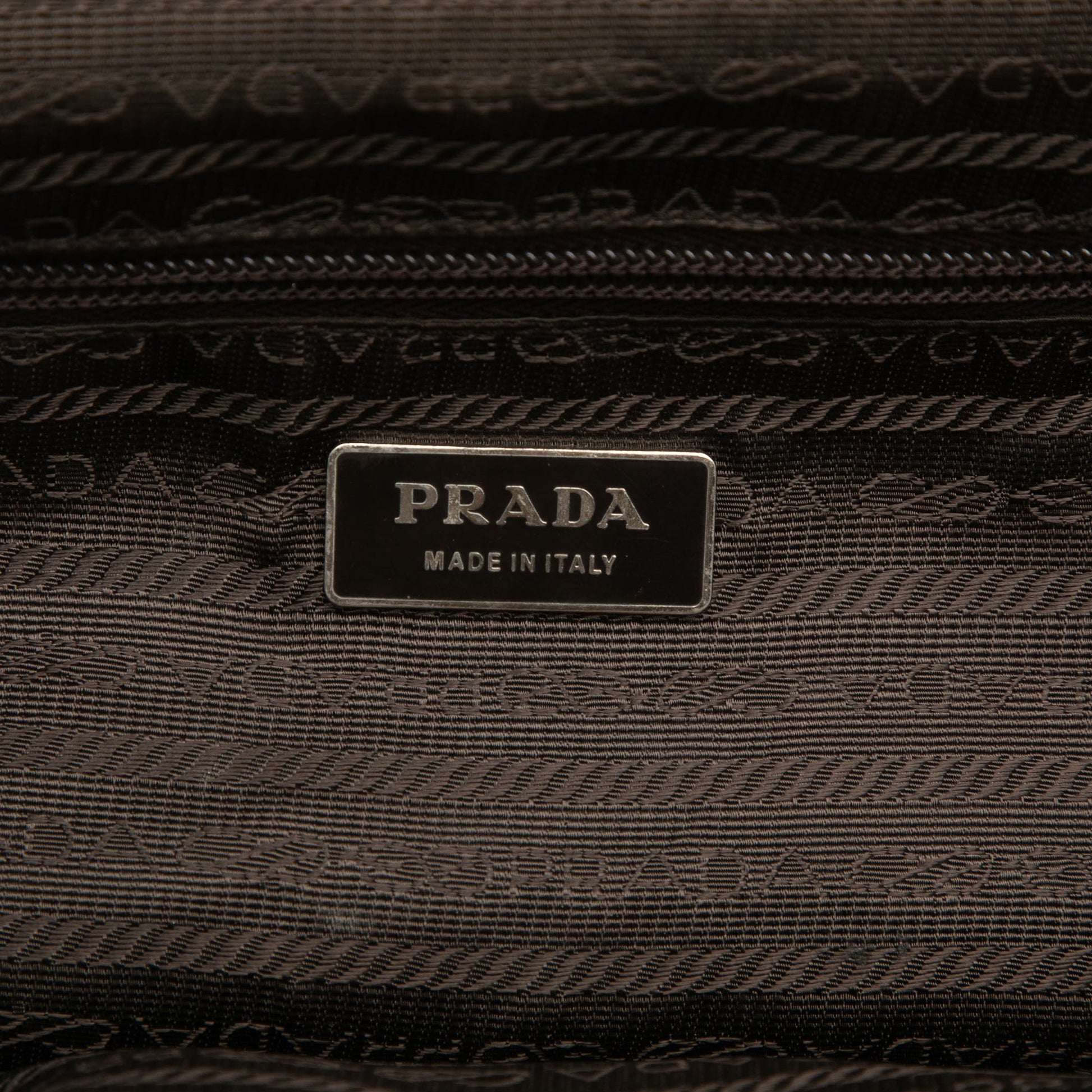 Prada Canvas Canapa Cerniera Frame Doctor Bag