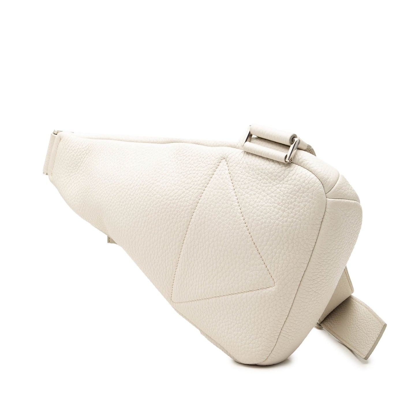 Prada Vitello Daino Logo Embossed Sling Bag