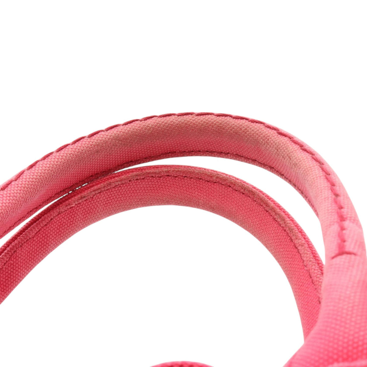 Prada Small Canvas Canapa Logo Tote — Pink