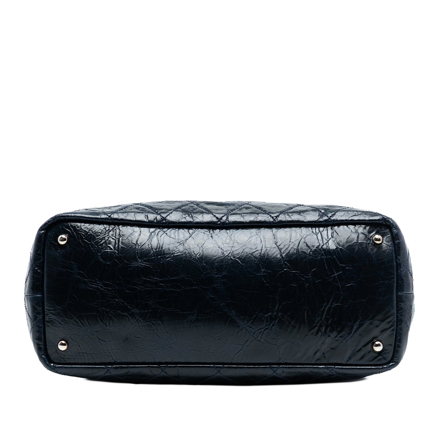 Chanel CC Quilted Glazed Calfskin Portobello Tote