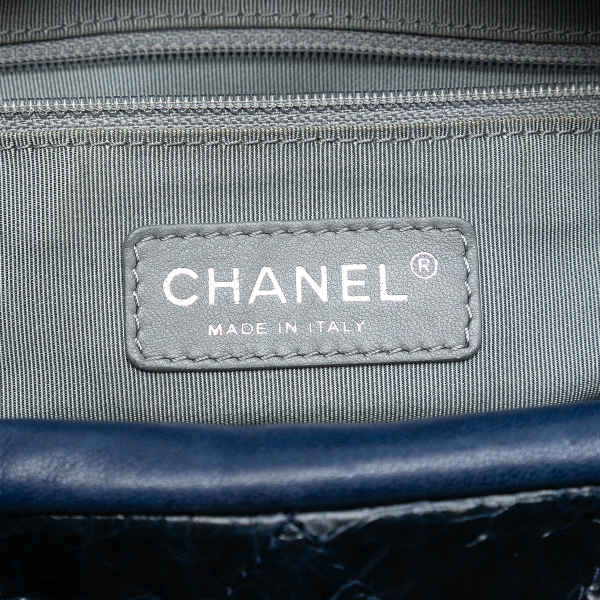 Chanel CC Quilted Glazed Calfskin Portobello Tote