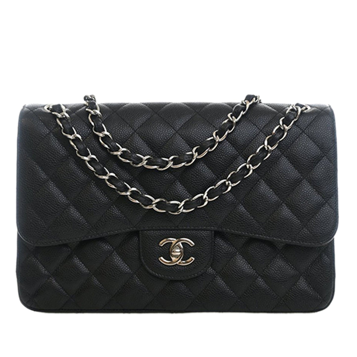 Chanel Jumbo Classic Caviar Double Flap