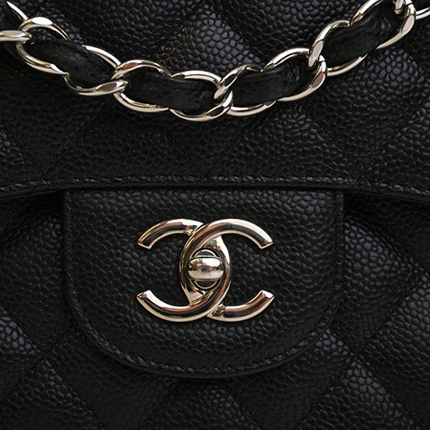 Chanel Jumbo Classic Caviar Double Flap