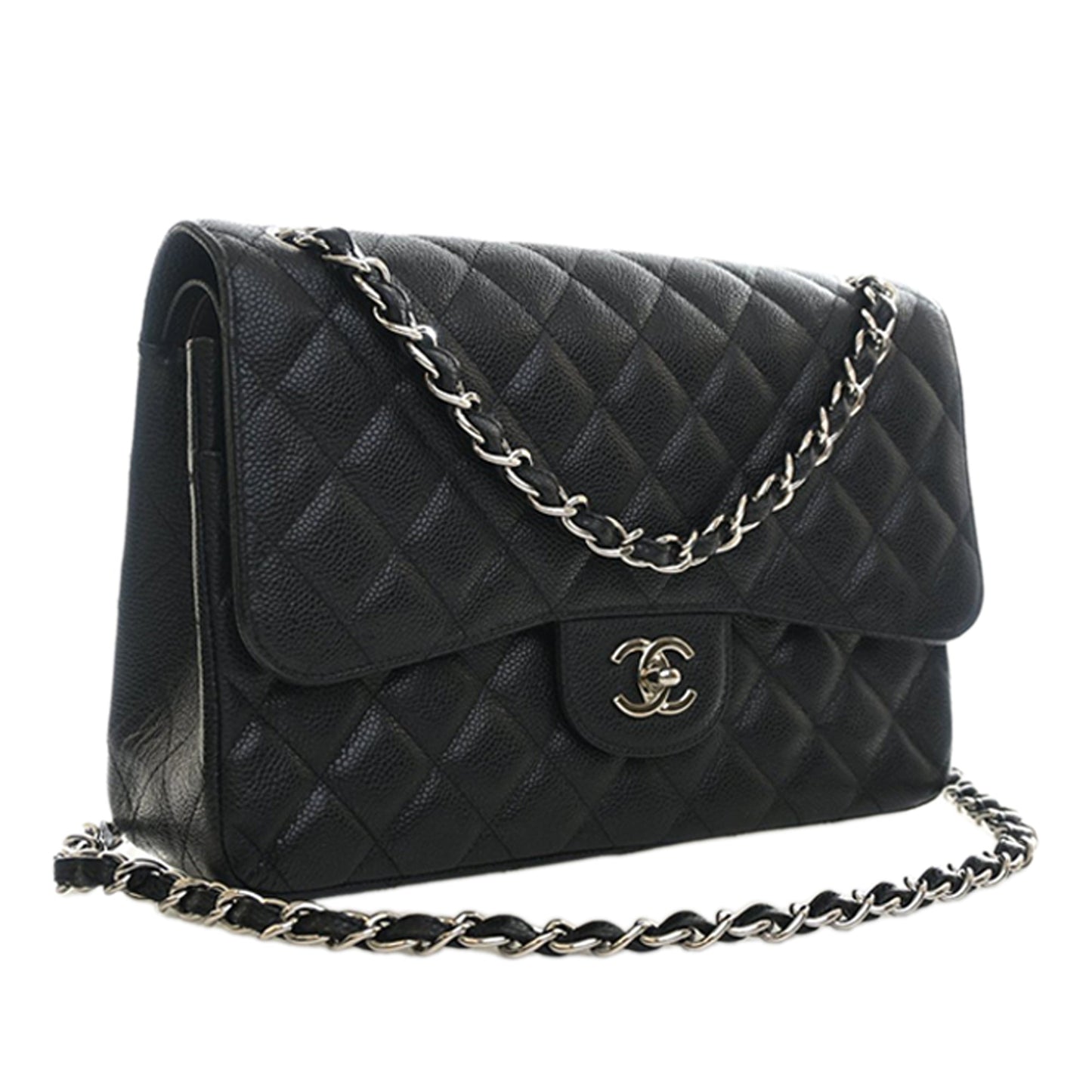 Chanel Jumbo Classic Caviar Double Flap