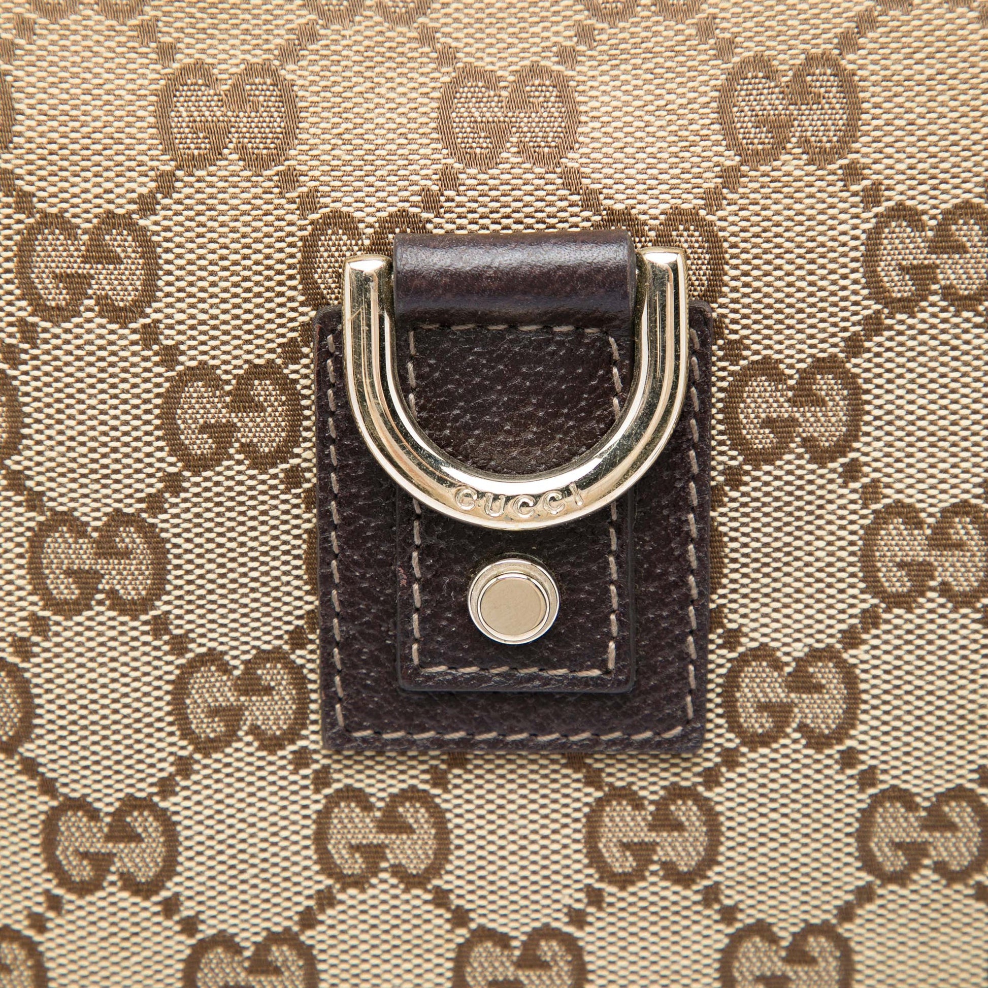 Gucci GG Canvas Abbey D Ring Crossbody
