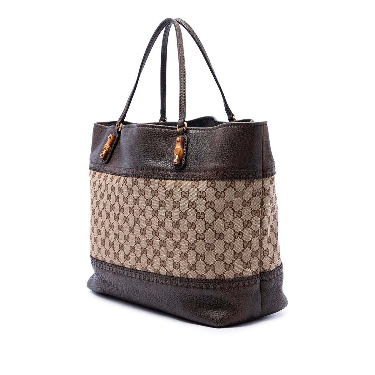 Gucci Large GG Canvas Laidback Crafty Tote