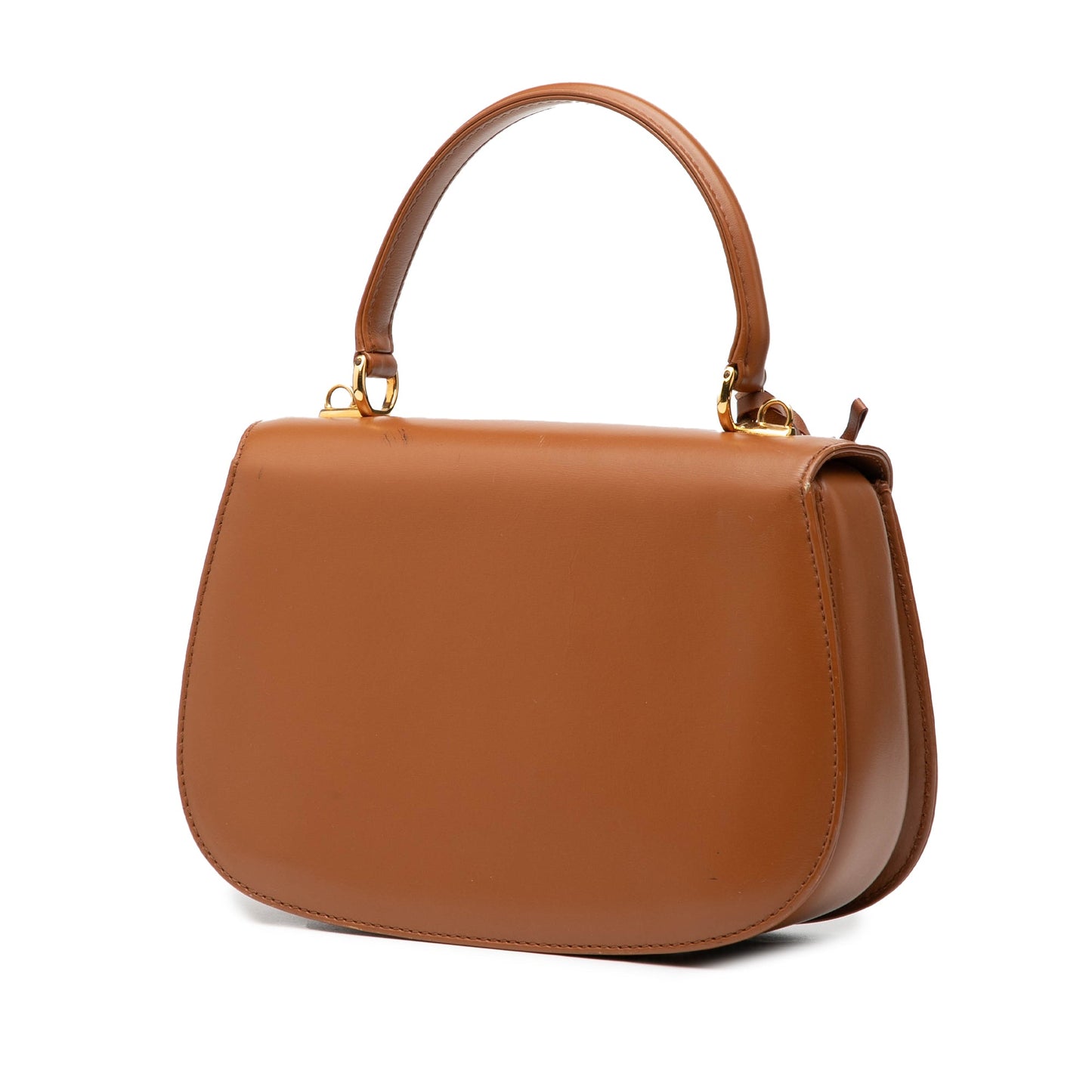 Gucci Smooth Calfskin Lady Lock Satchel