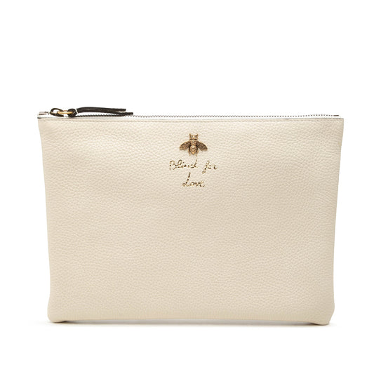 Gucci Calfskin Blind For Love Clutch