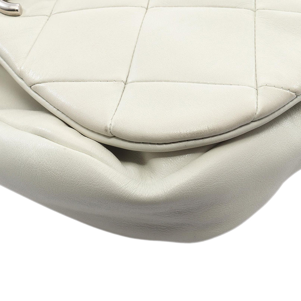 Chanel Quilted Lambskin Pillow Soft Enamel CC Flap