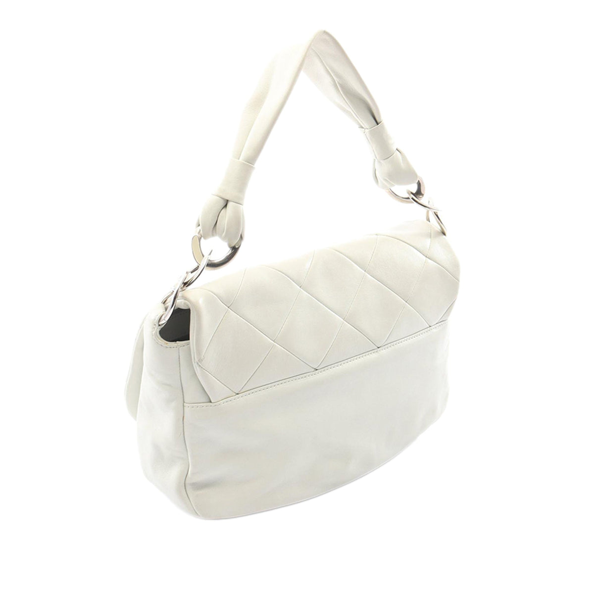 Chanel Quilted Lambskin Pillow Soft Enamel CC Flap