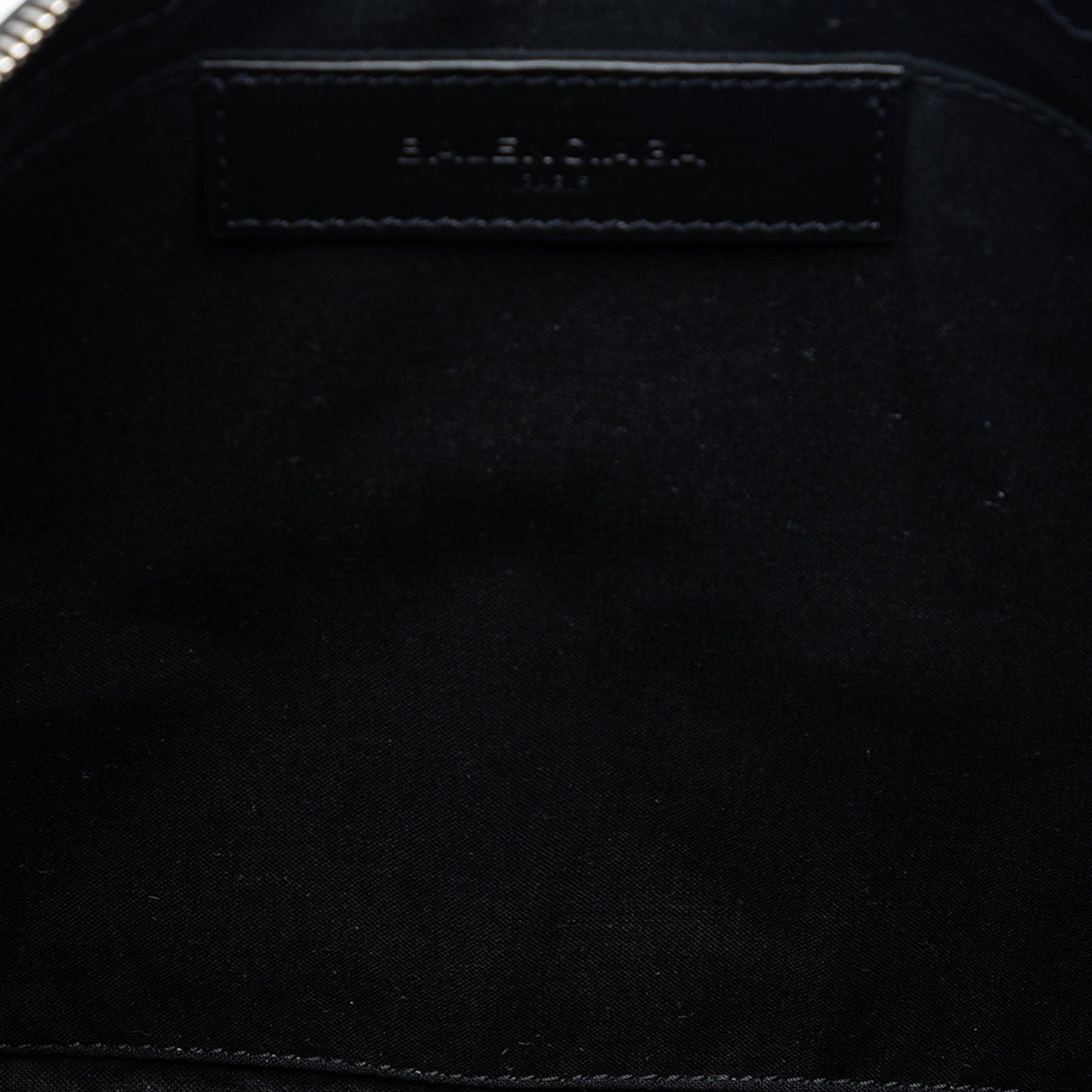 Canvas Navy Clip M Clutch