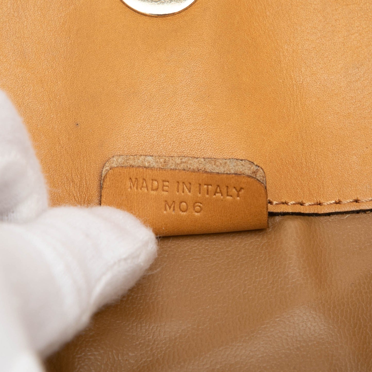 Celine Macadam Coated Canvas Clutch