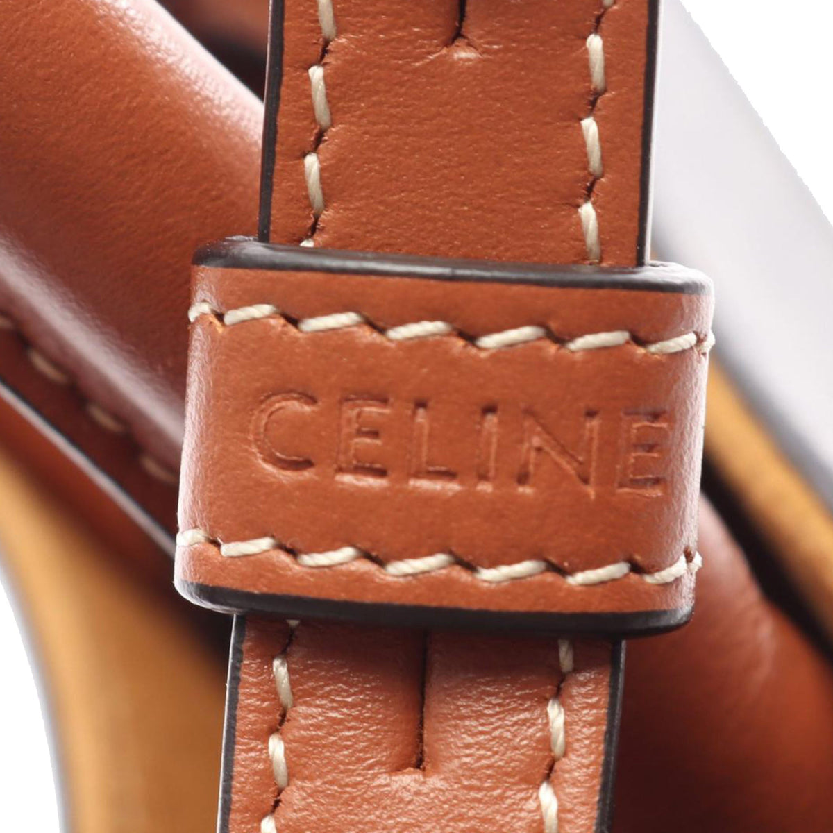 Celine Mini Triomphe Coated Canvas Vertical Cabas Satchel