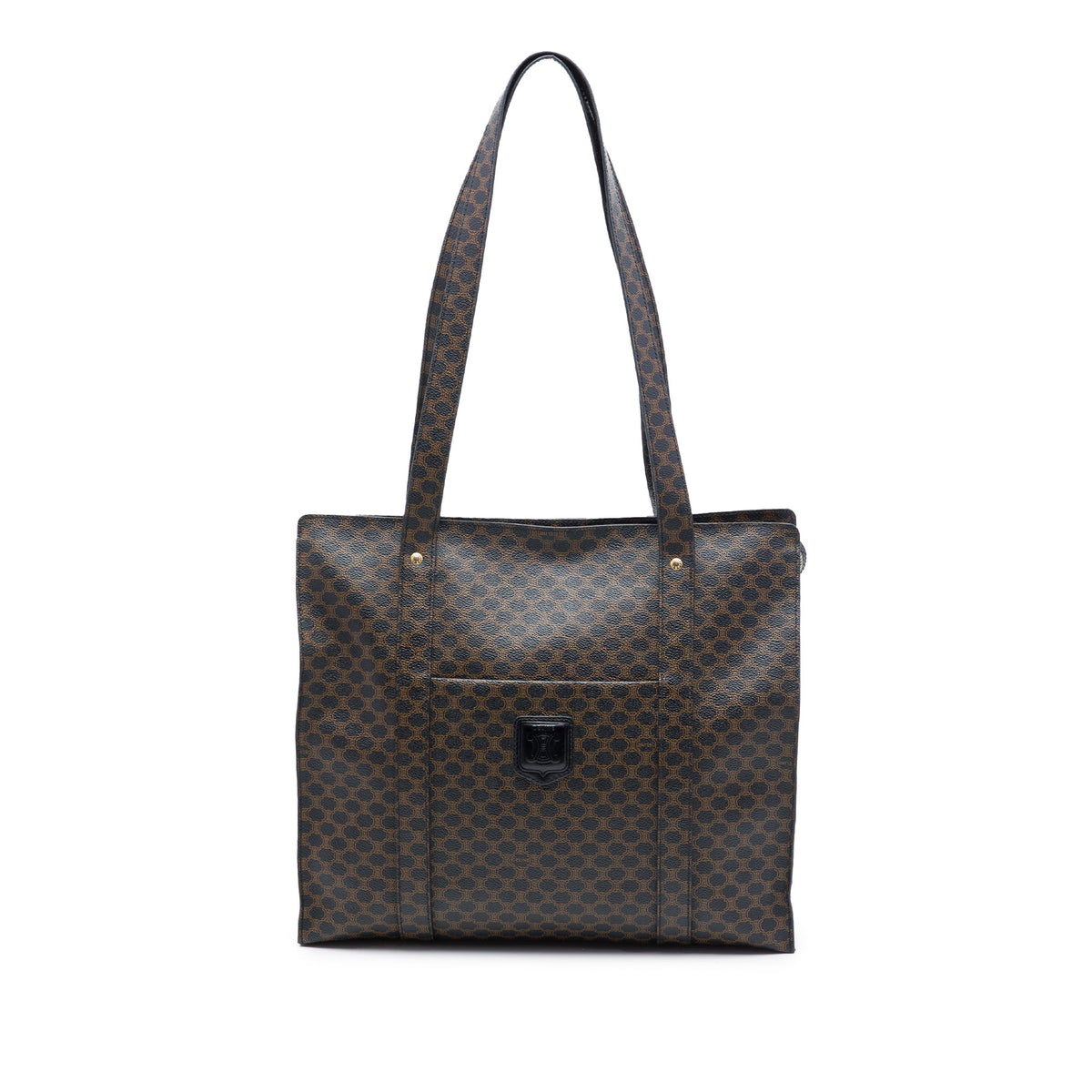 Celine Macadam Coated Canvas Tote