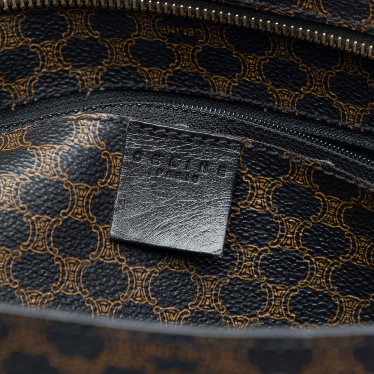 Celine Macadam Coated Canvas Tote