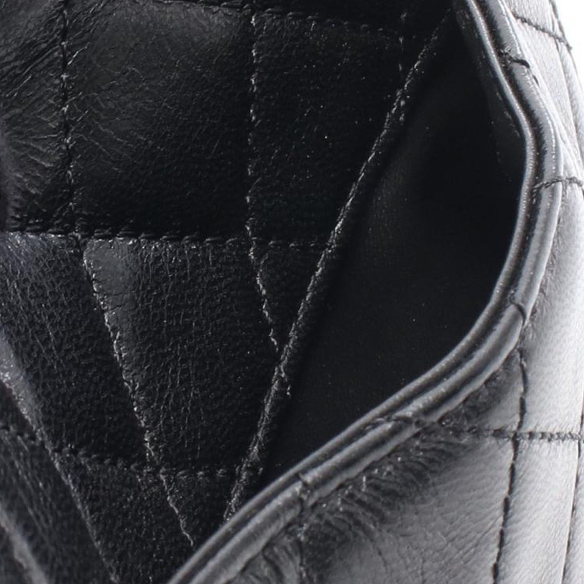 Chanel CC Quilted Lambskin Single Flap
