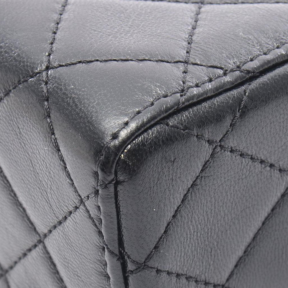 Chanel CC Quilted Lambskin Single Flap