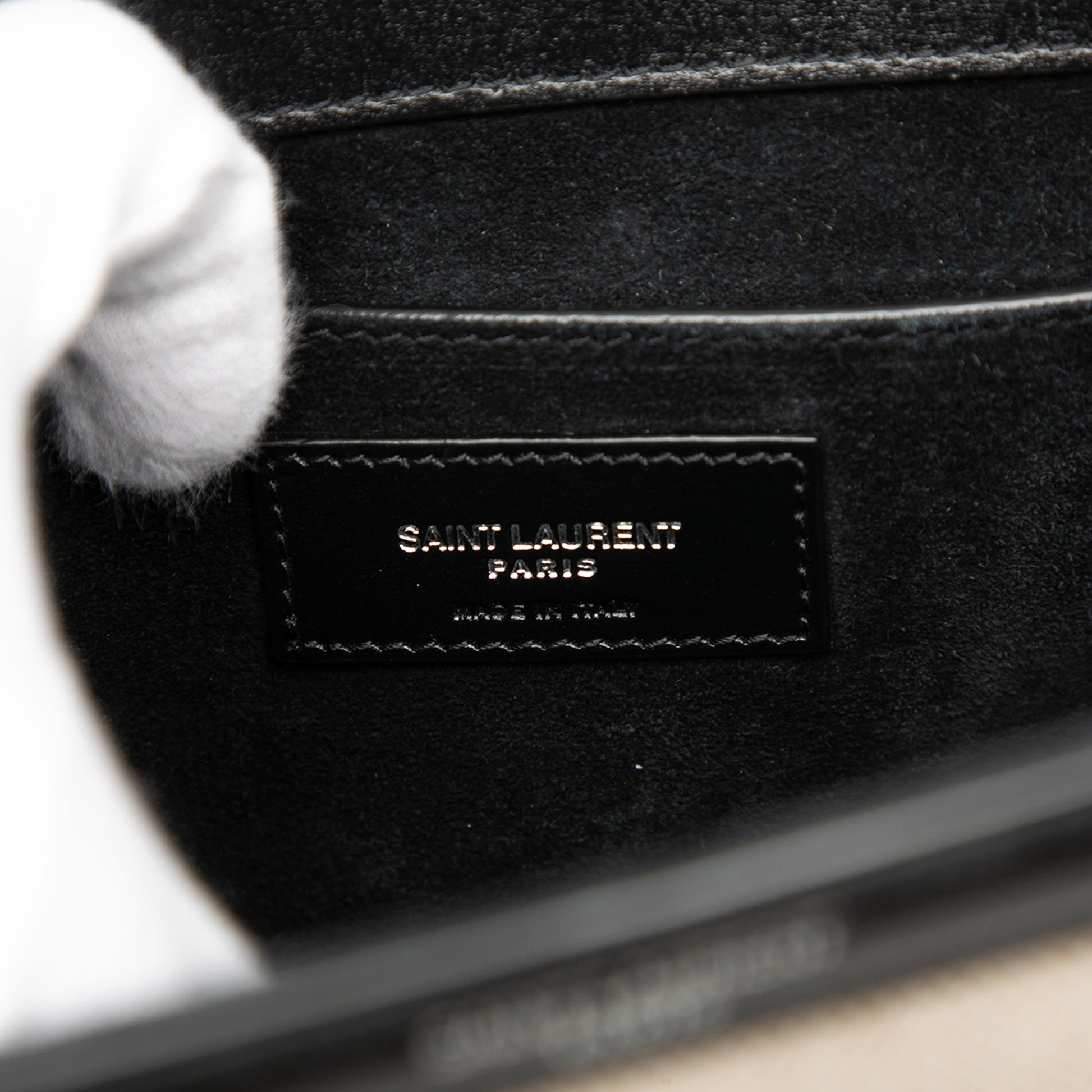 Saint Laurent Medium Canvas Cassandra Top Handle Bag