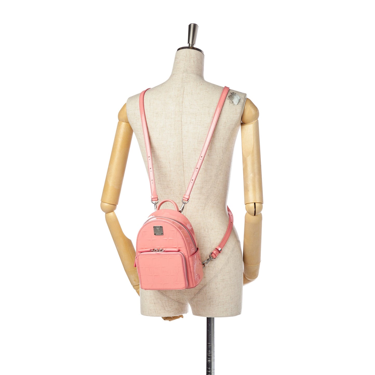 MCM Patent Leather Backpack