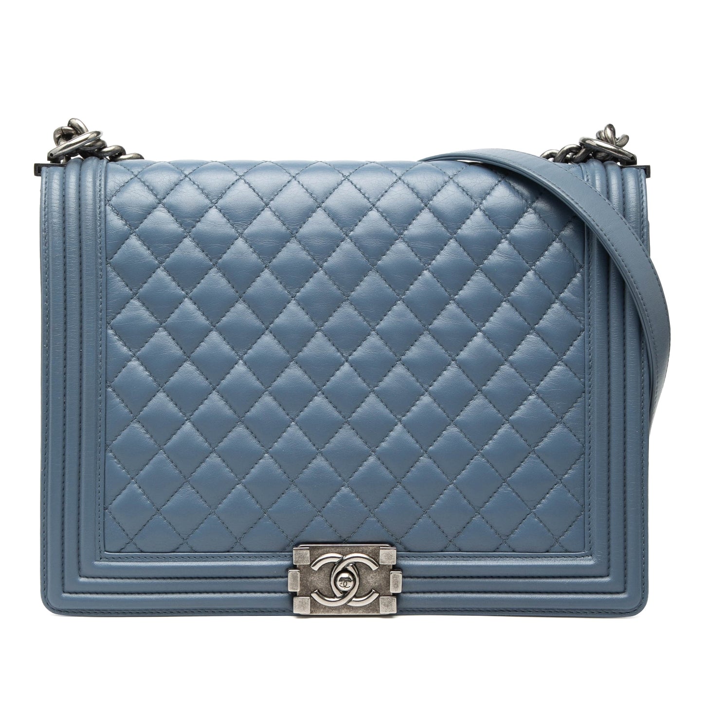 Chanel Large Quilted Lambskin Boy Flap