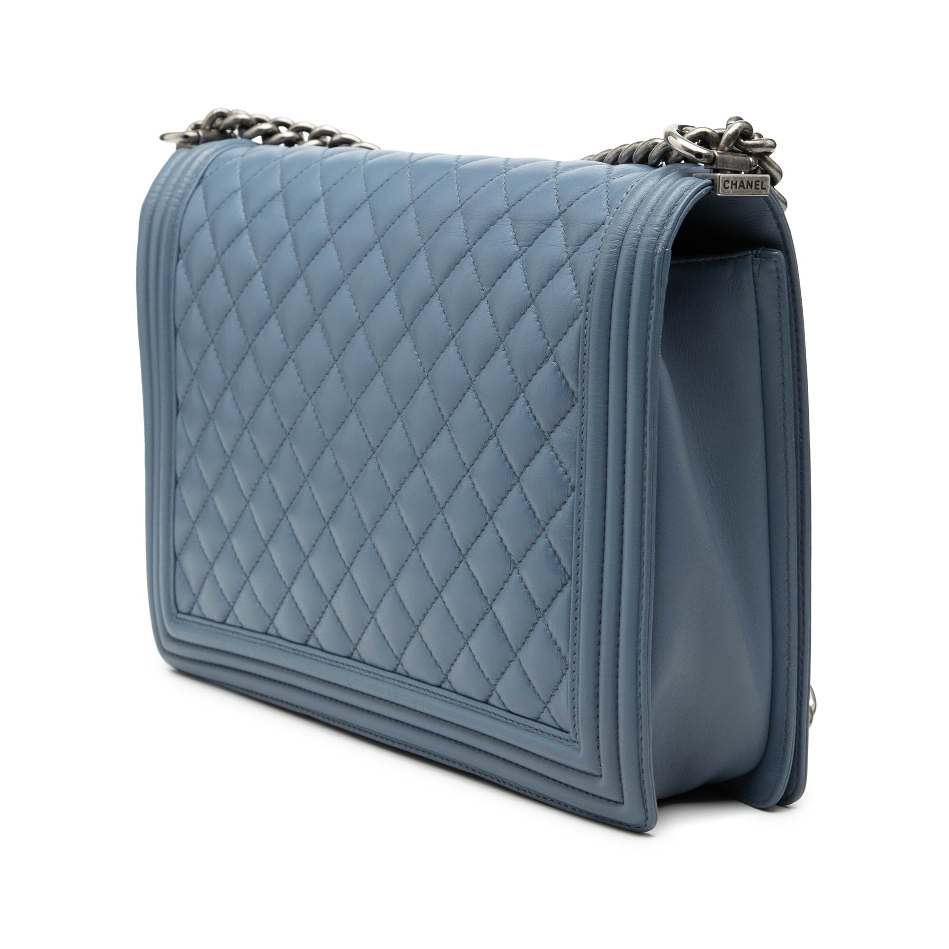 Chanel Large Quilted Lambskin Boy Flap