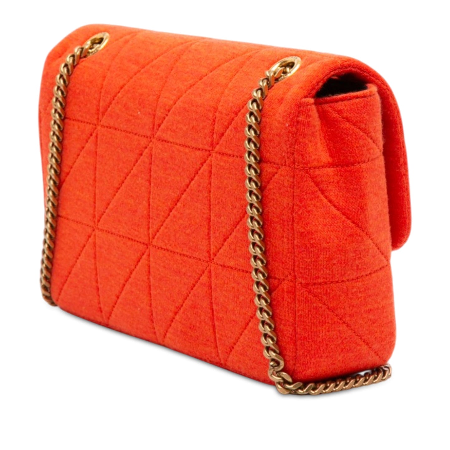 Saint Laurent Medium Jersey Wool Patchwork Jamie Crossbody