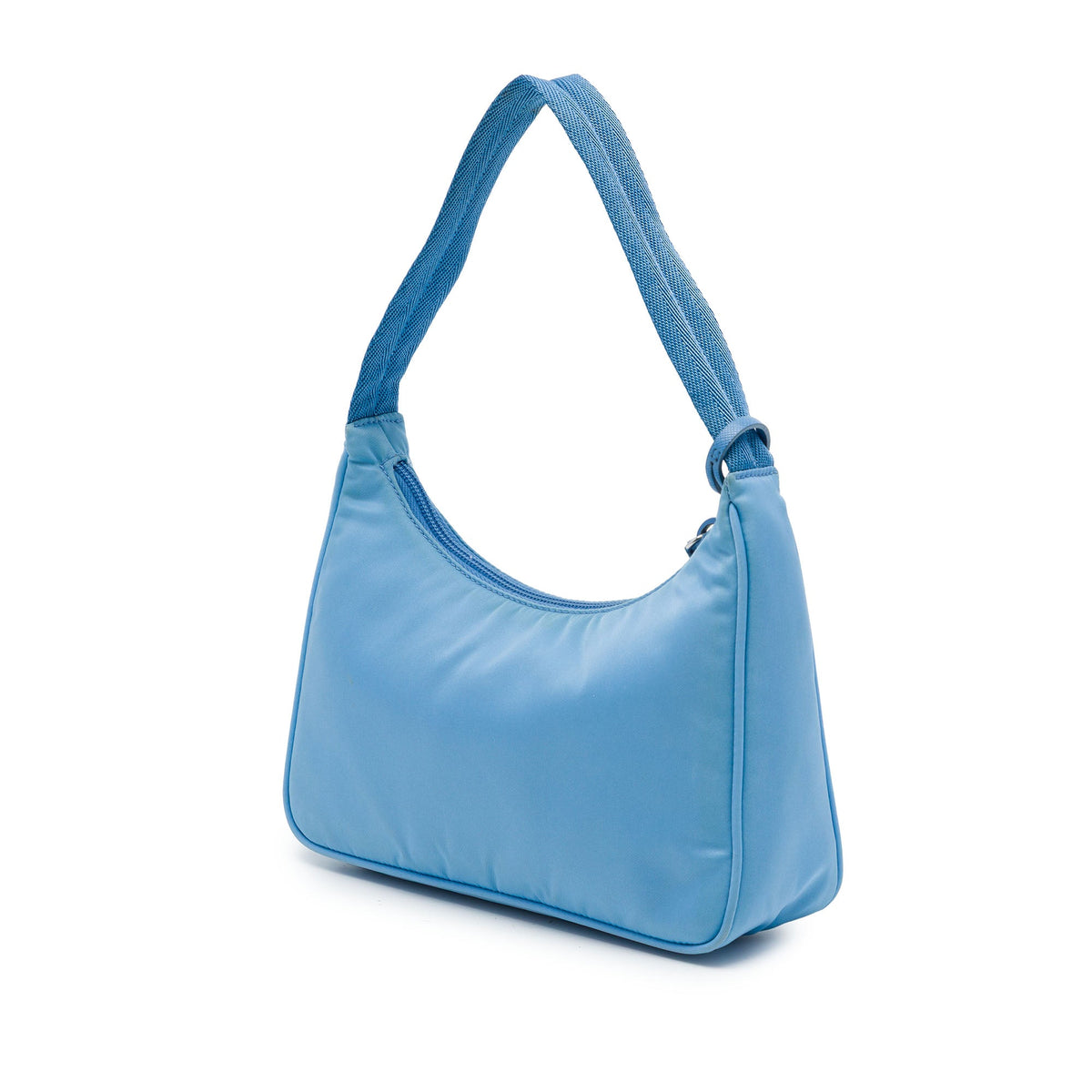 Prada Mini Tessuto Re Edition 2000 Shoulder Bag — Blue