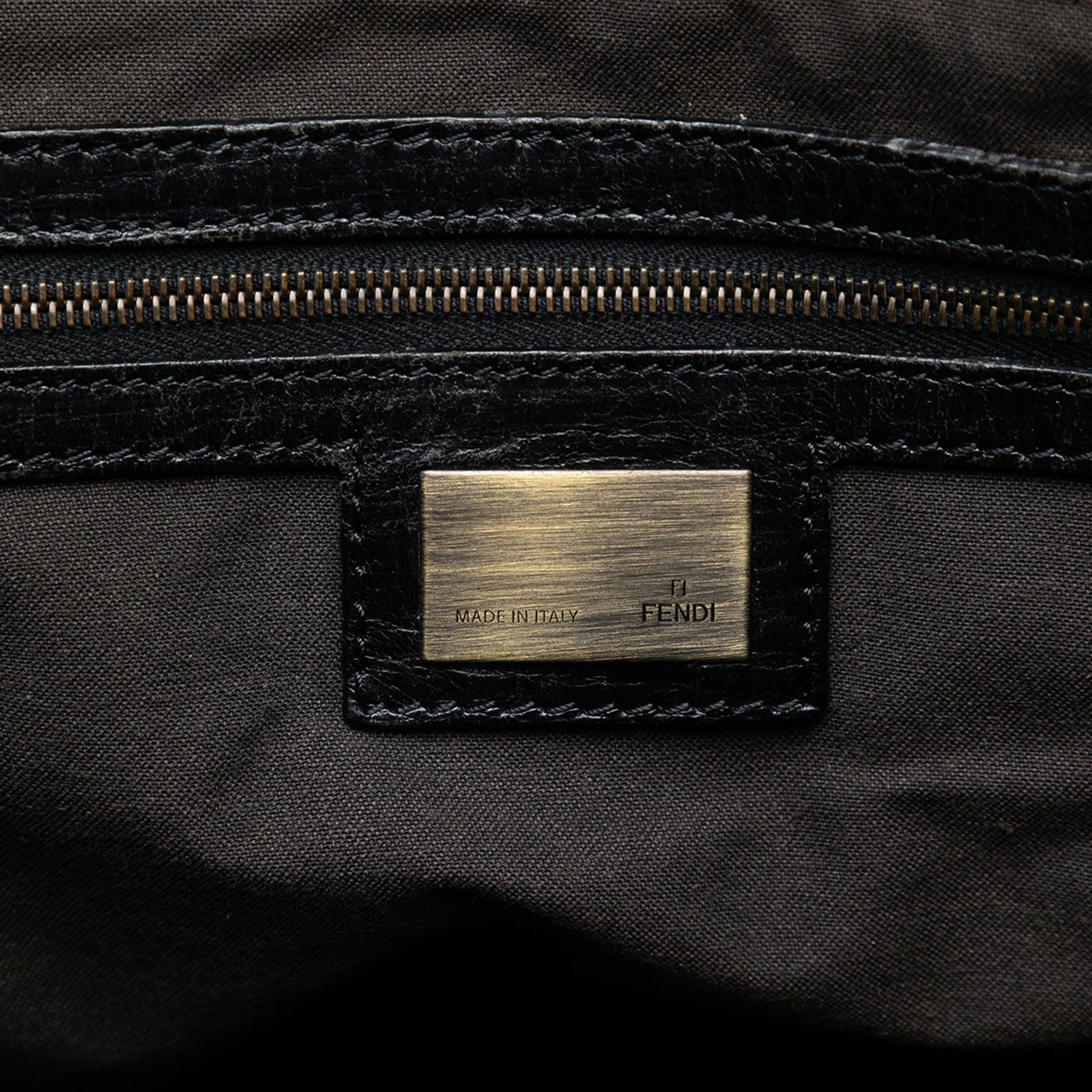 Fendi Large Zucca Velvet Etniko Du Jour Handbag