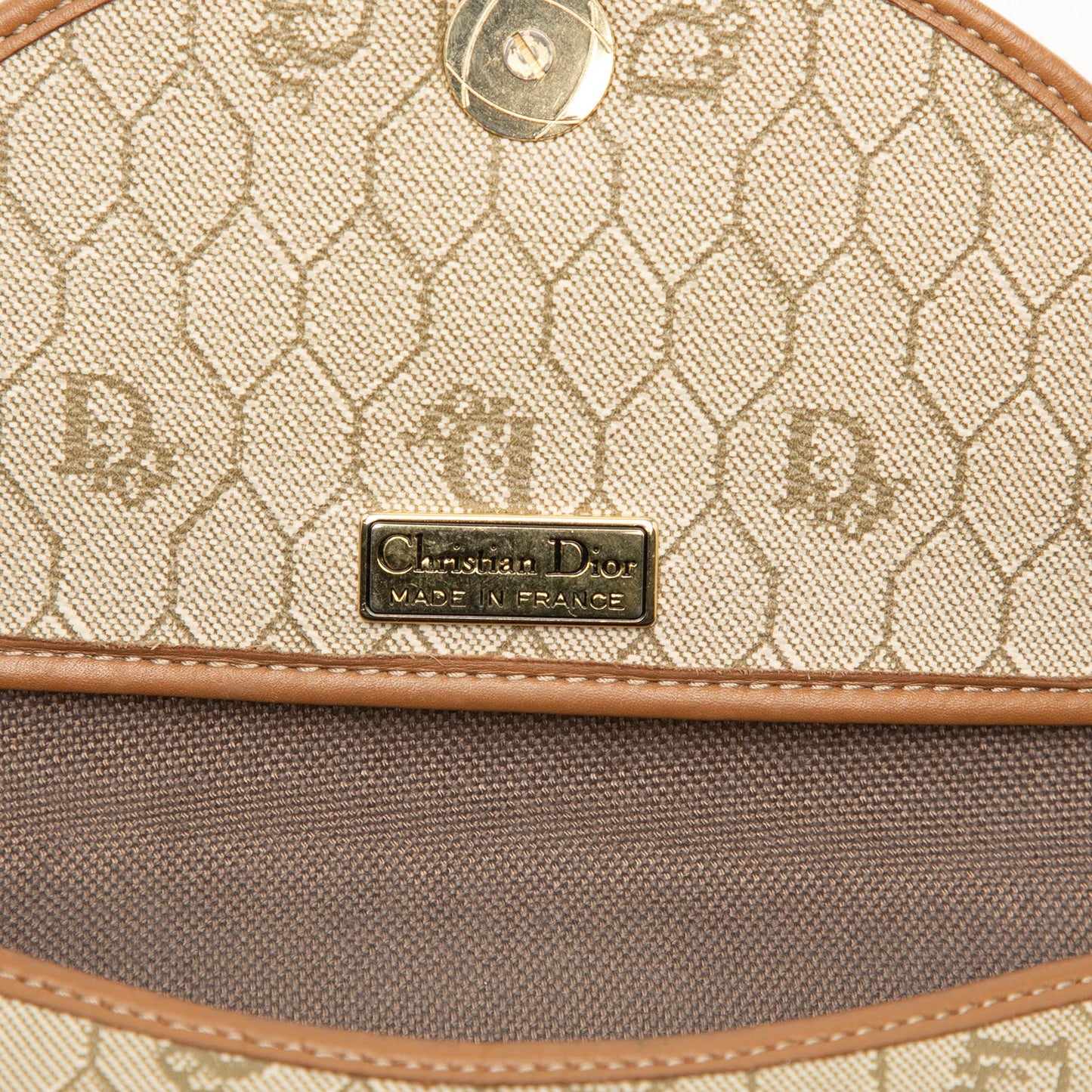 Dior Honeycomb Coated Canvas Crossbody