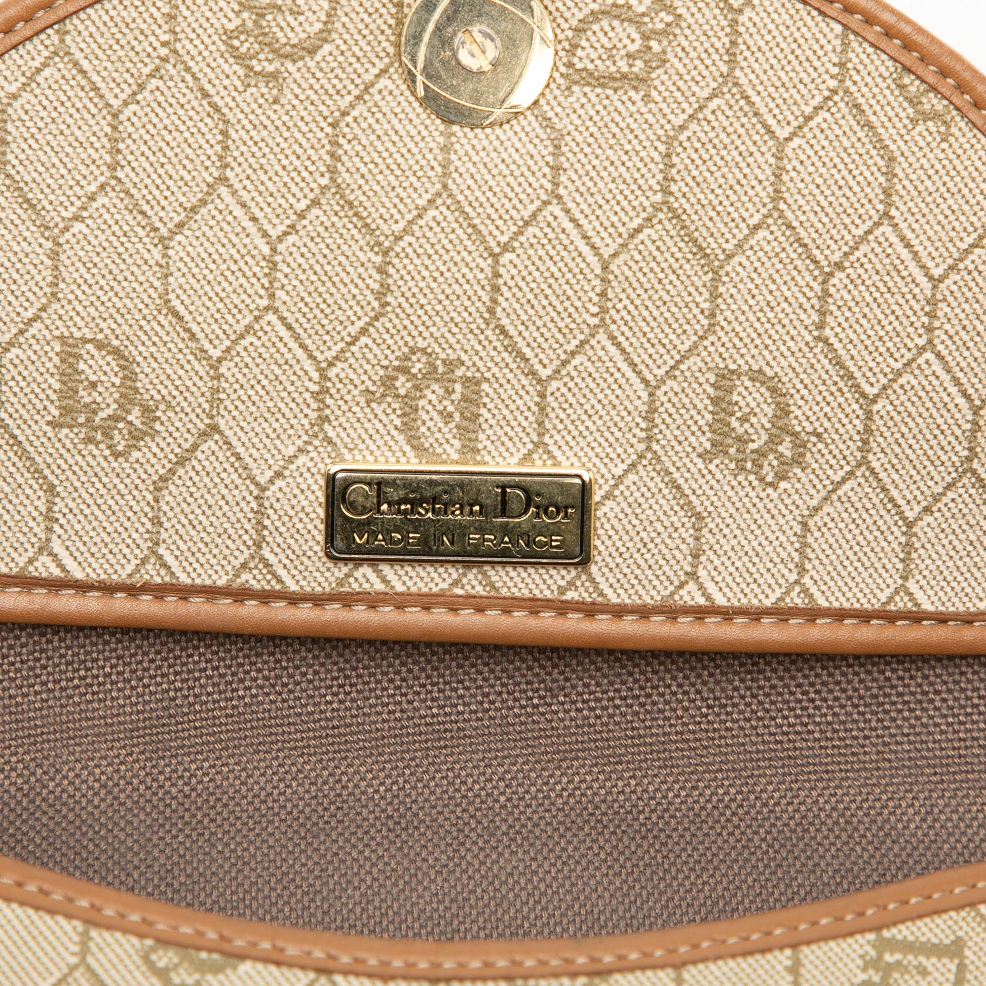 Dior Honeycomb Coated Canvas Crossbody