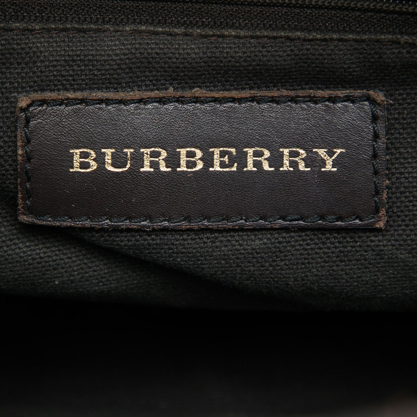 Burberry Haymarket Check Coated Canvas Minford Portrait Satchel