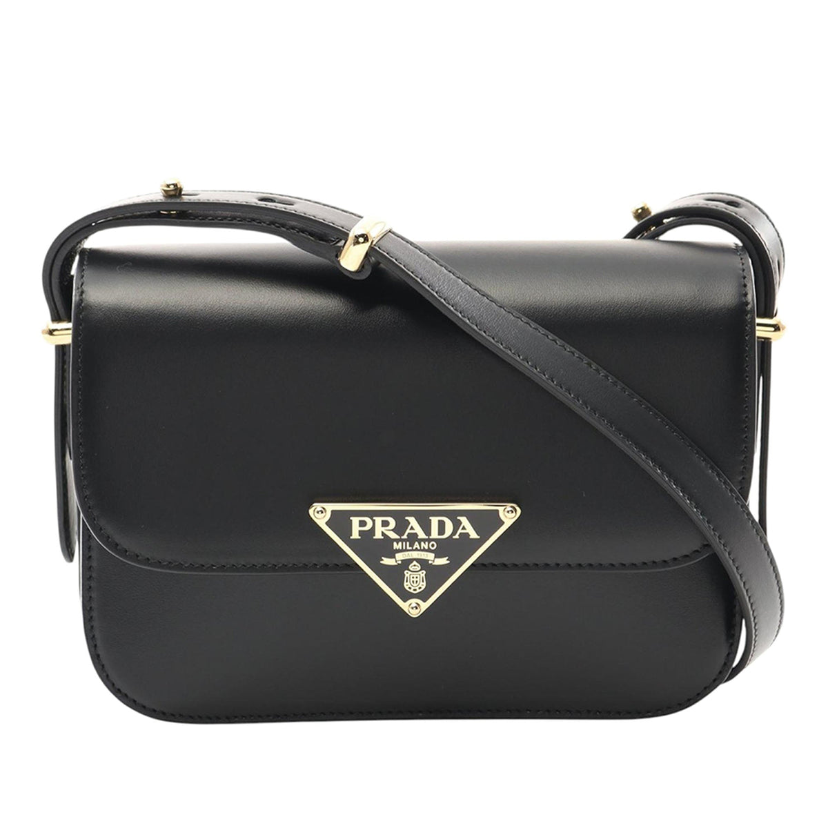 Prada Soft Calf Shoulder Bag