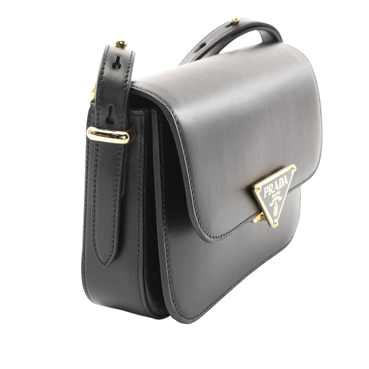 Prada Soft Calf Shoulder Bag