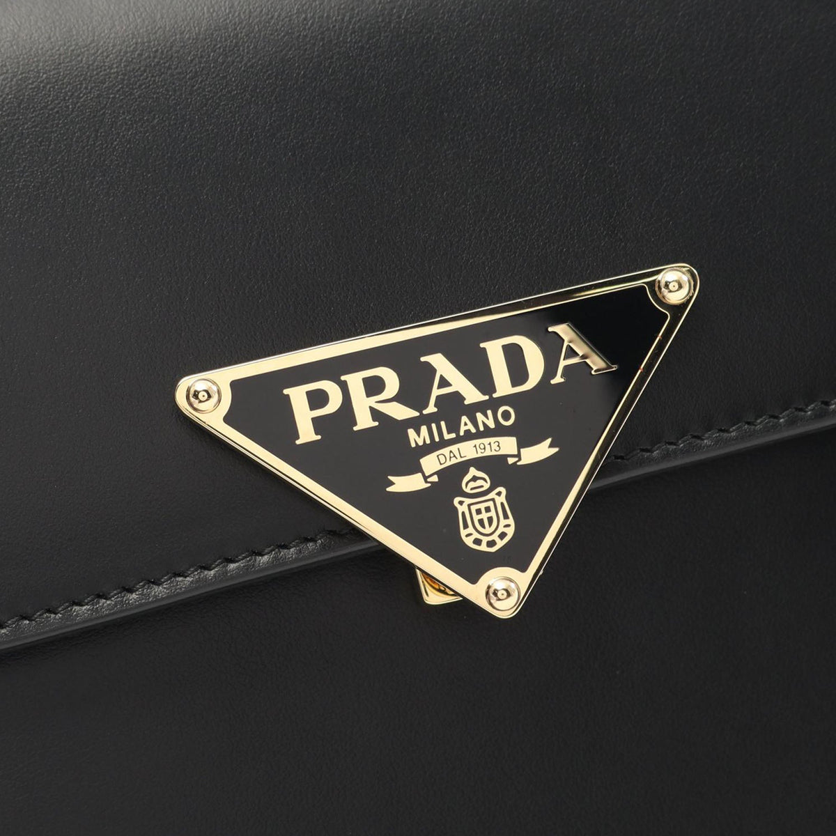 Prada Soft Calf Shoulder Bag