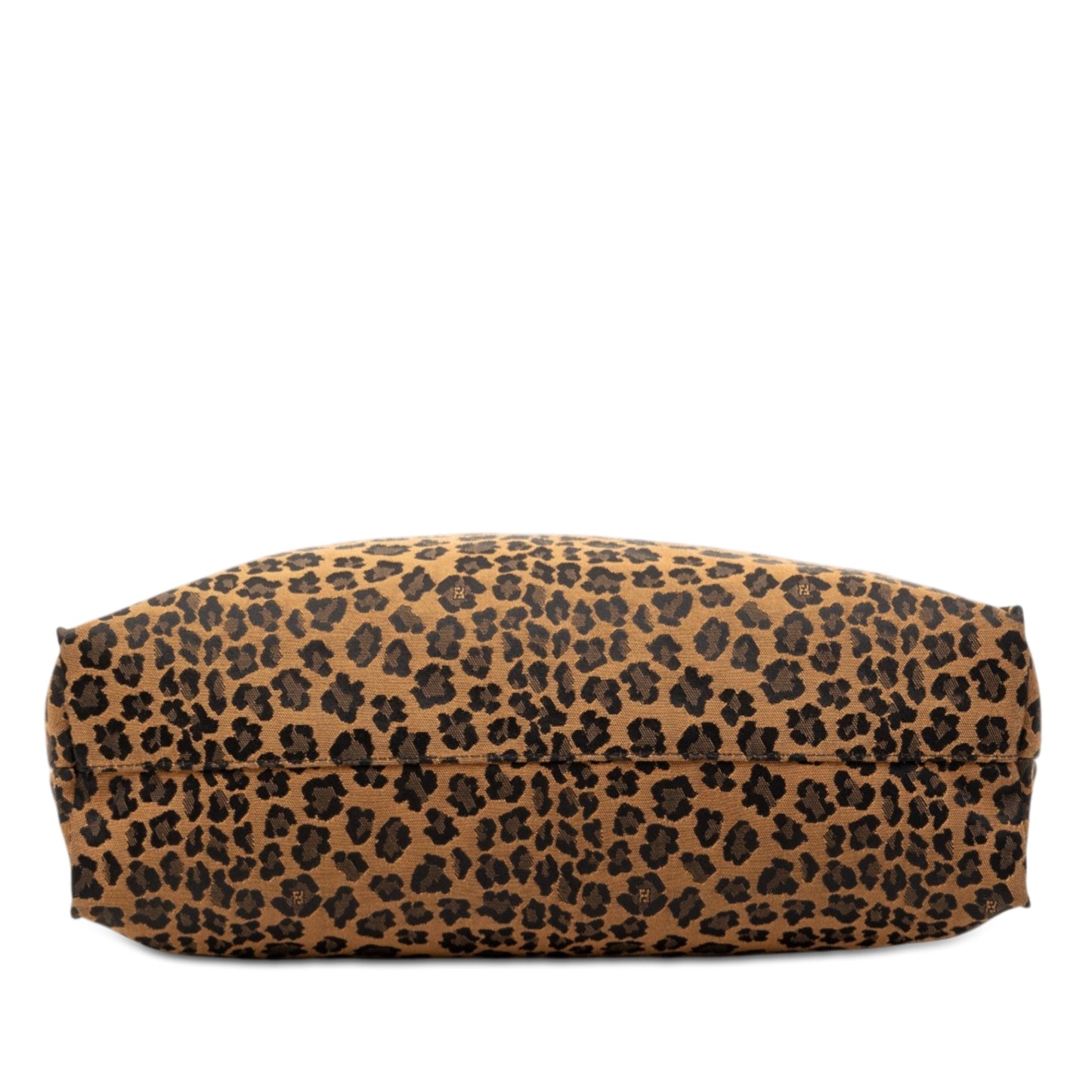 Leopard Printed Canvas Shopping Tote