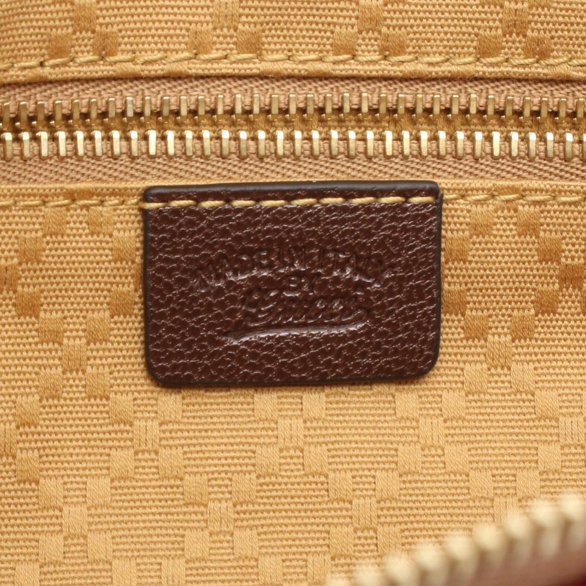 Gucci Small GG Canvas Web Lunetta Satchel