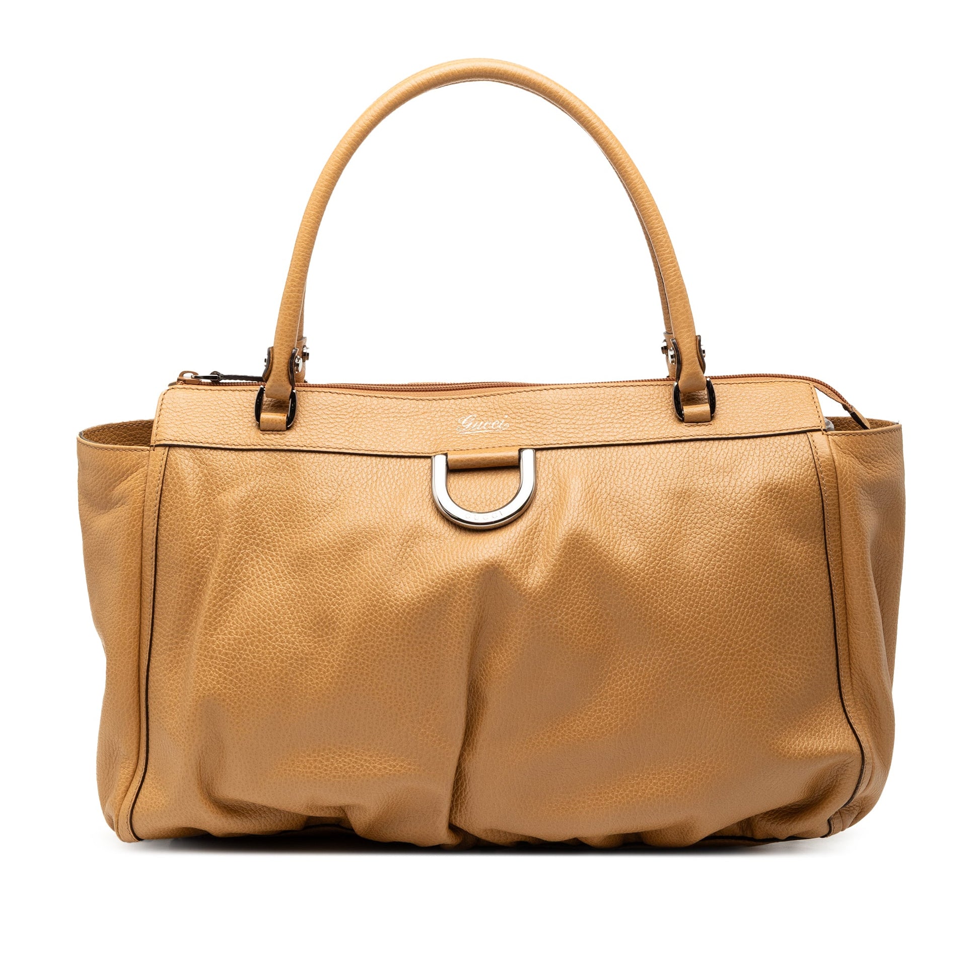 Gucci Calfskin Abbey D Ring Tote