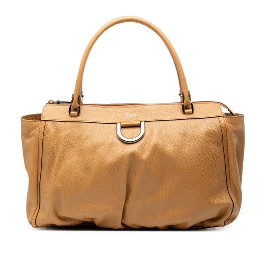 Gucci Calfskin Abbey D Ring Tote