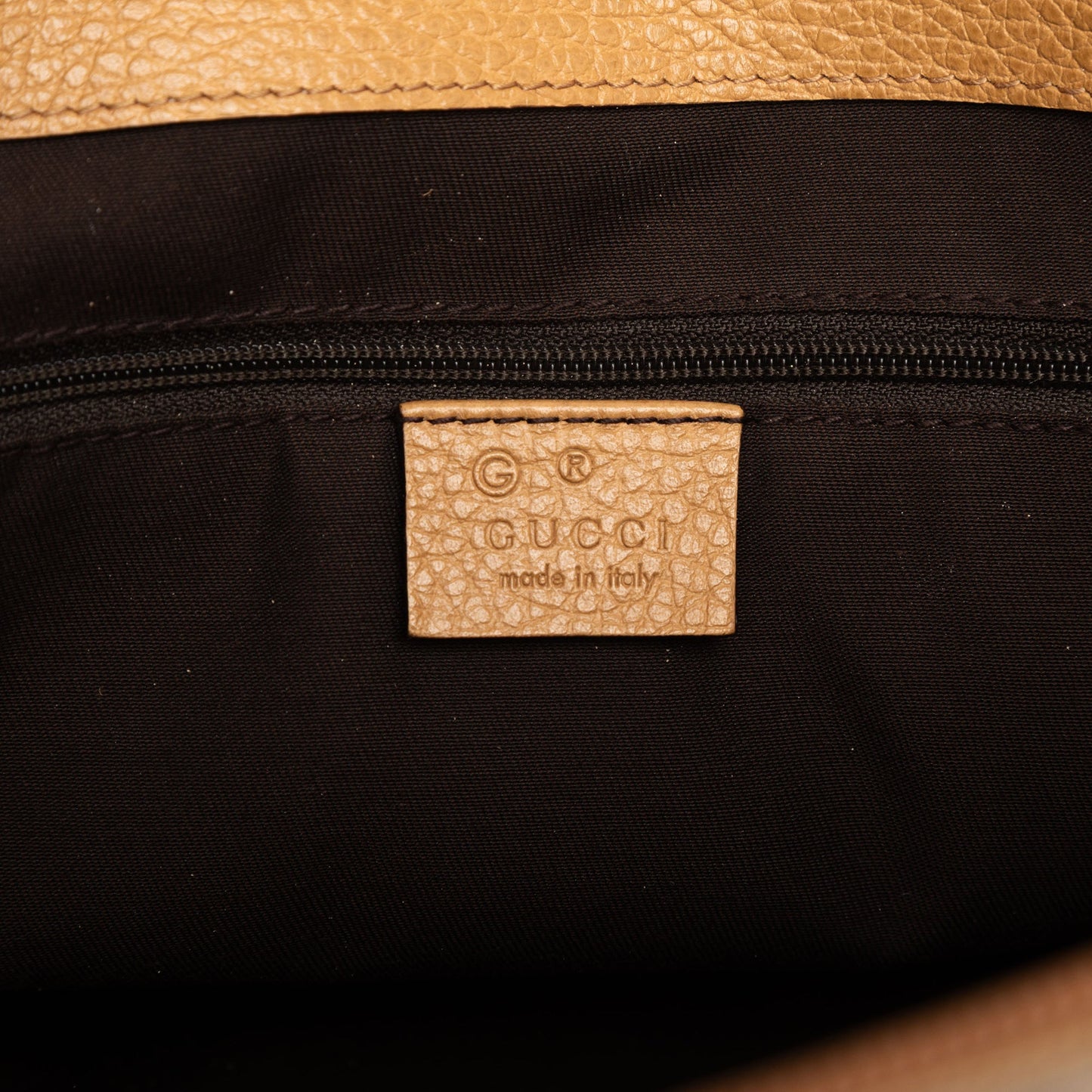 Gucci Calfskin Abbey D Ring Tote