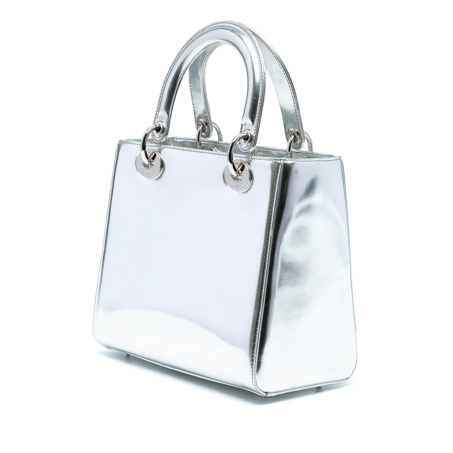 Dior Medium Metallic Patent Lady Dior