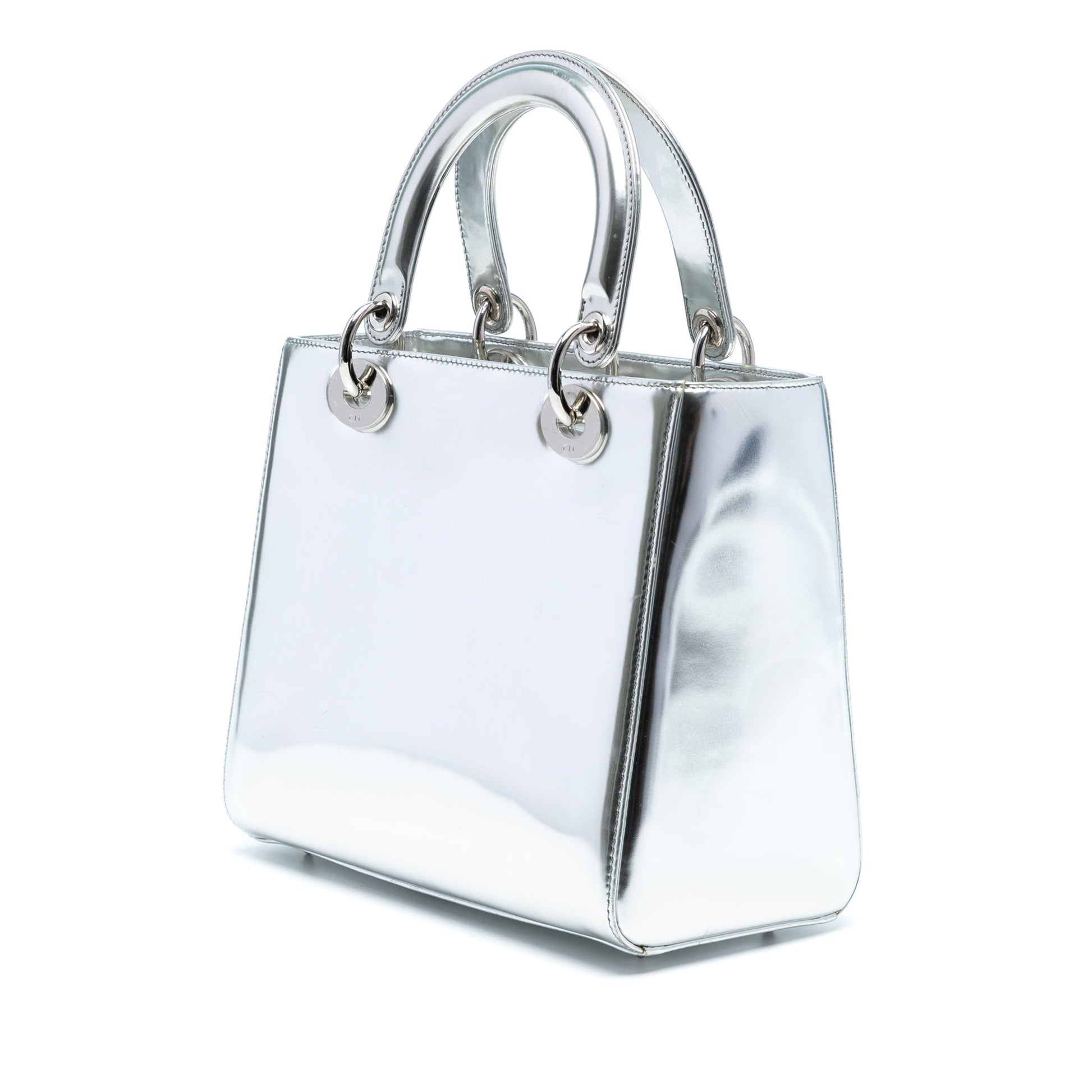 Dior Medium Metallic Patent Lady Dior