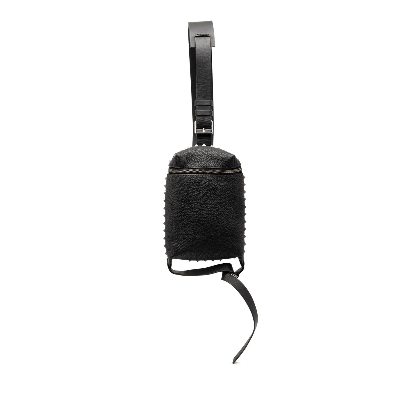 Valentino Grainy Calfskin Rockstud Convertible Sling Bag